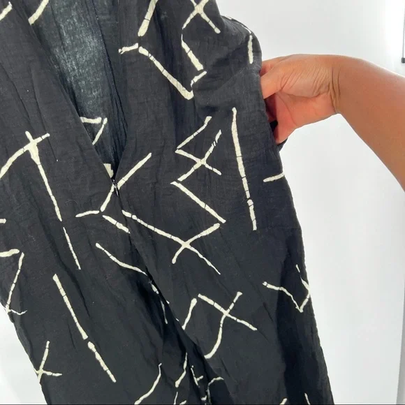 Anthropologie Bel Kazan abstract jumpsuit size M - Picture 7 of 11
